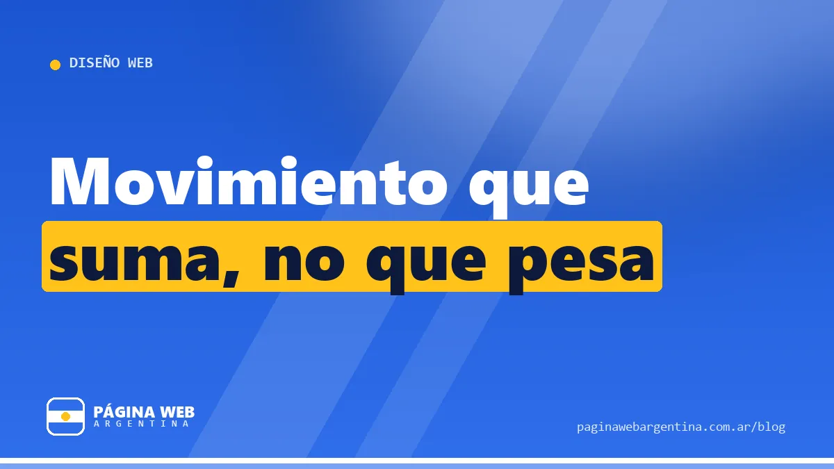 Animaciones y efectos modernos en tu web, sin hacerla lenta