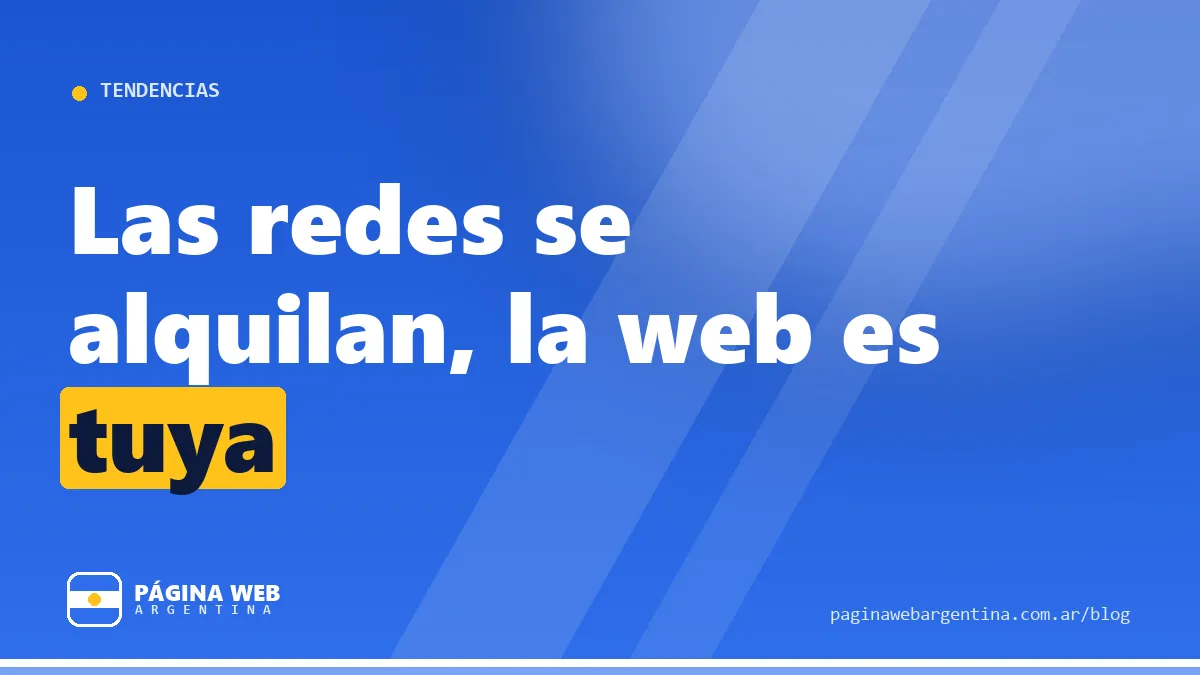 Depender solo de Instagram es un riesgo: por qué tu web es tu casa propia
