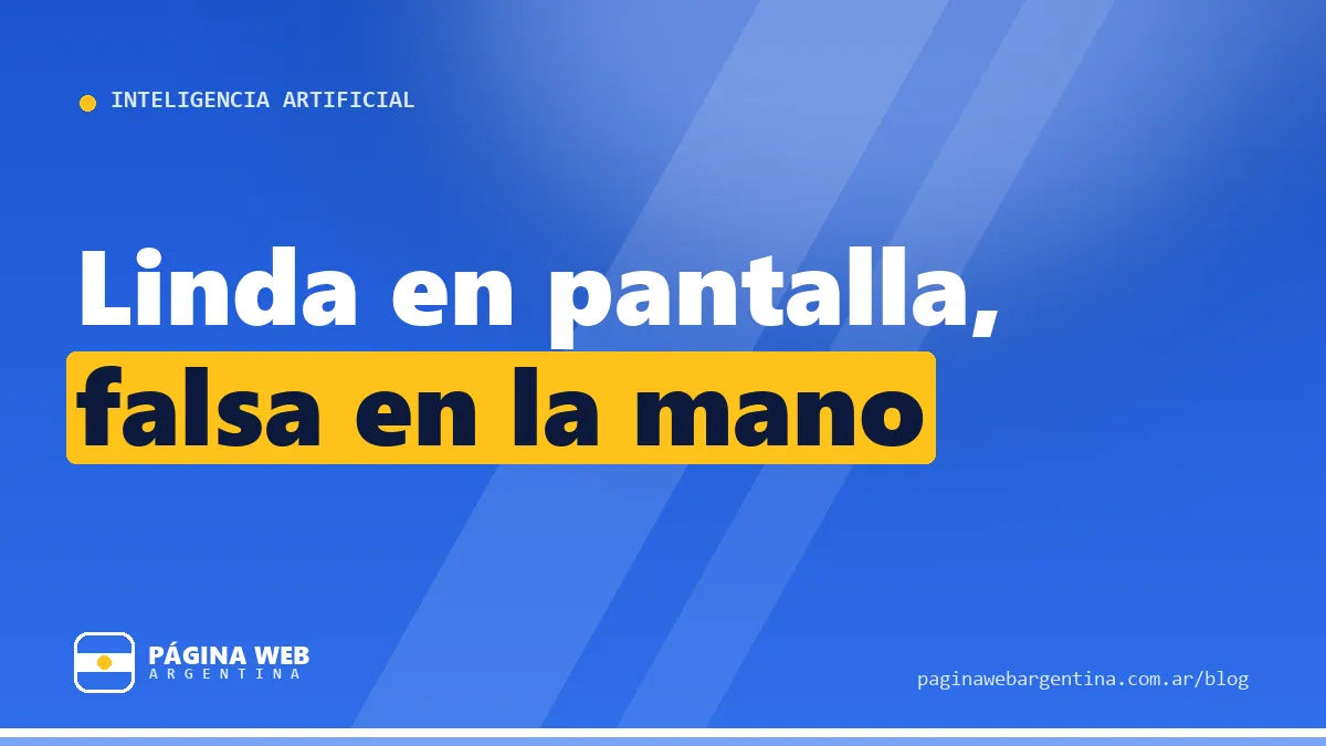 Fotos y banners hechos con IA: el error que le resta confianza a tu negocio