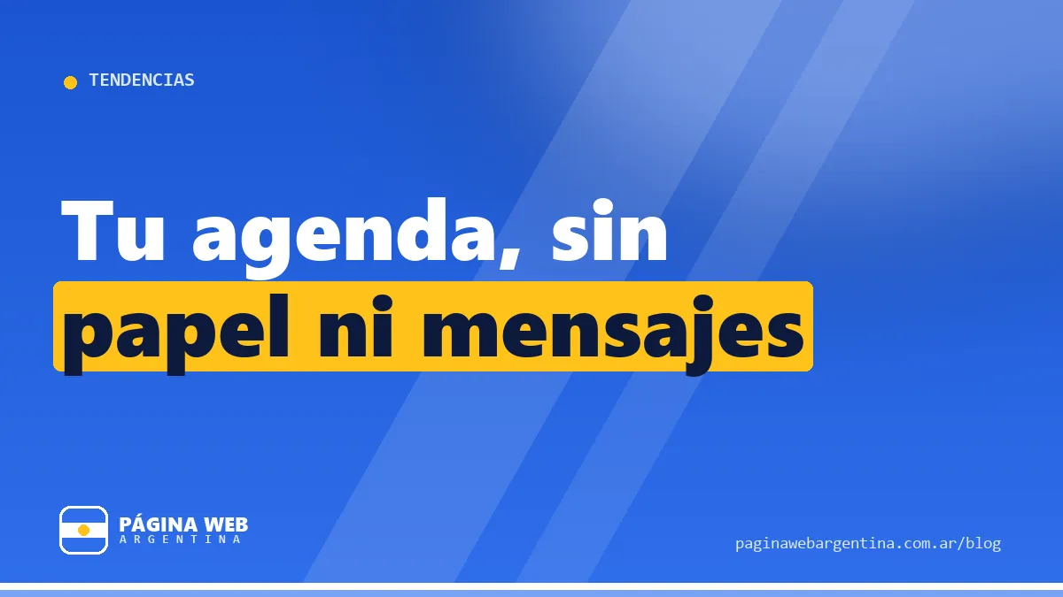 Turnos online: por qué consultorios y estudios dejan la agenda de papel